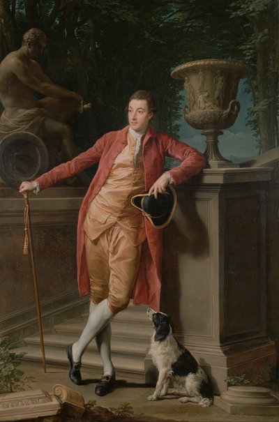 Portrait de John Talbot, plus tard 1er comte Talbot - Pompeo Girolamo Batoni